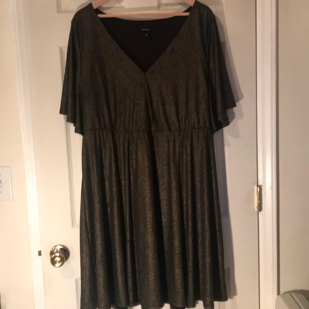 ✨Torrid (3) shiny dress✨